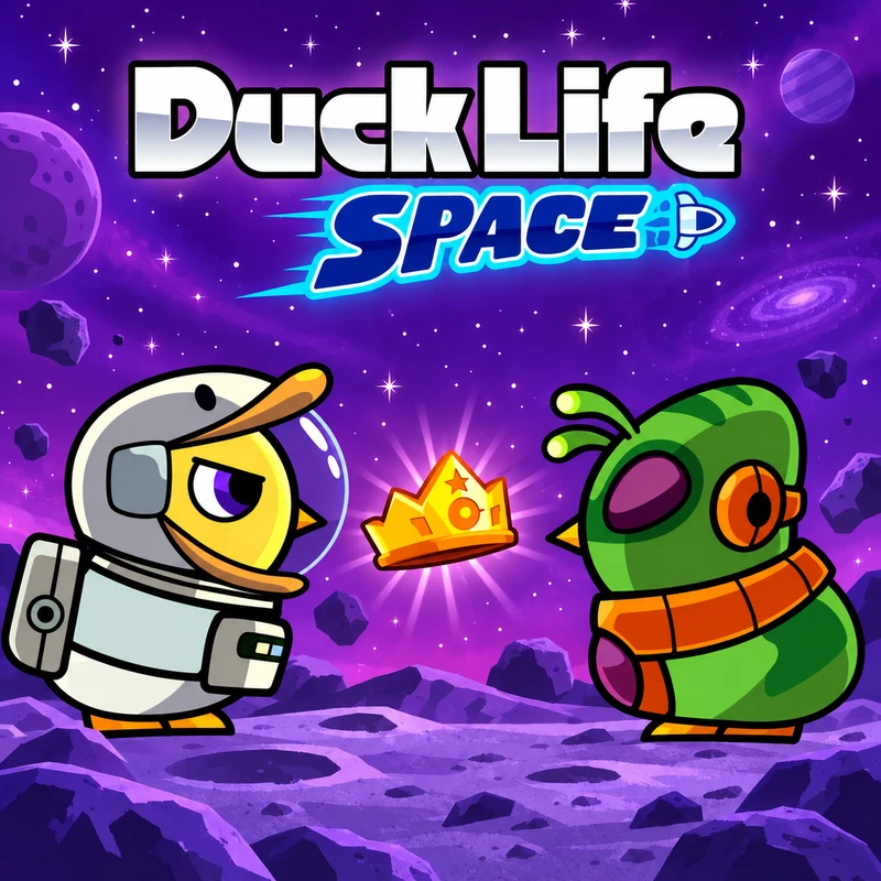 Duck Life 6: Space cover art