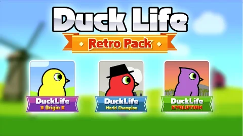 Duck Life 1–3: Retro Pack cover art